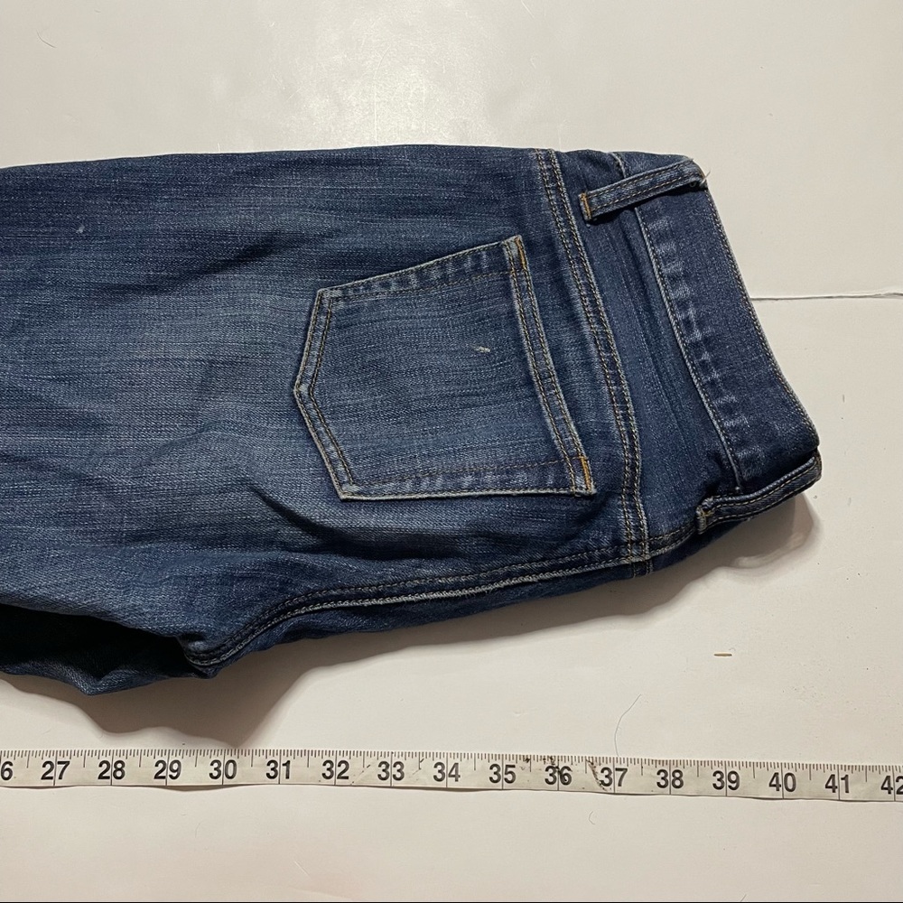 CAbi Skinny Slim Leg Distressed Casual Boho Preppy Jeans Size 2 Streetwear - Picture 8 of 8